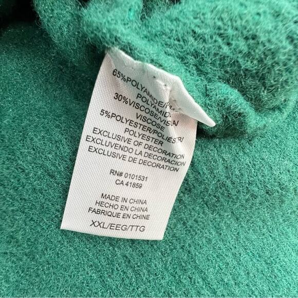 Wicked Graphic Cardigan Ariana Grande Paul Tazewell Green Size XXL - Picture 8 of 8